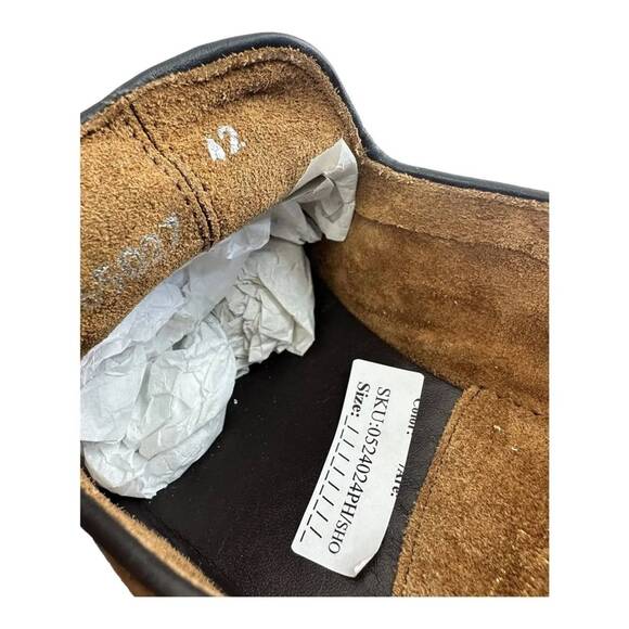 ALEXANDER HOTTO size 9 Vintage Effect Double Monk strap Loafer (Men's ) - Picture 5 of 7